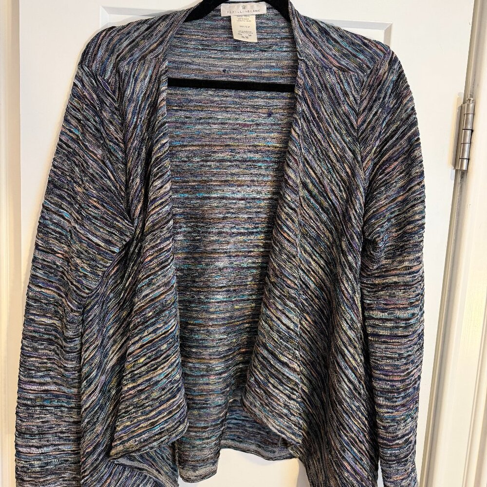 Papillon Blanc Silk cardigan - multicolor